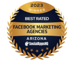 SocialAppsHQ Best Rated Facebook Marketing Agencies, Arizona 2023 Winner