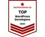 TechReviewer Top WordPress Developers, 2023